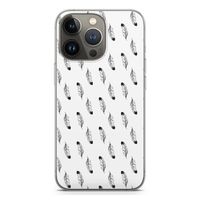 Pluimen: iPhone 13 Pro Transparant Hoesje