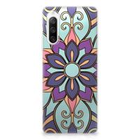 Sony Xperia 10 IV | TPU Case | Purple Flower