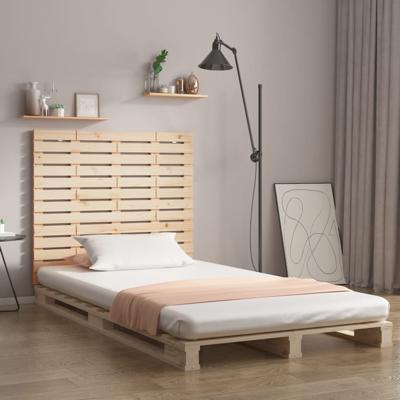 Hoofdbord wandmontage 81x3x91,5 cm massief grenenhout