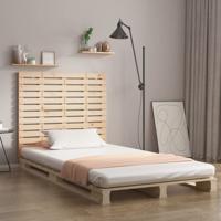 Hoofdbord wandmontage 81x3x91,5 cm massief grenenhout