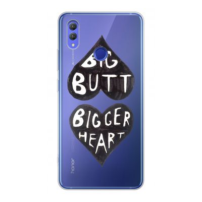 Big butt bigger heart: Honor Note 10 Transparant Hoesje