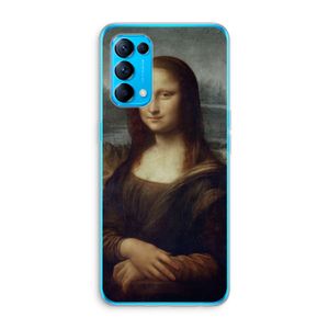 Mona Lisa: Oppo Find X3 Lite Transparant Hoesje