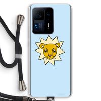 Kleine leeuw: Xiaomi Mi Mix 4 Transparant Hoesje met koord