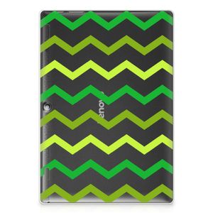 Lenovo Tab 10 | Tab 2 A10-30 Hippe Hoes Zigzag Groen