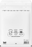 Comebag luchtkussenenveloppen, ft 270 x 360 mm, met stripsluiting, wit, doos van 100 stuks - thumbnail