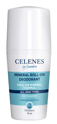 Celenes by Sweden Thermal Whitening Minerale Roll-On Deodorant