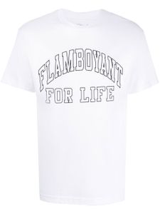 Pleasures t-shirt à slogan imprimé - Blanc