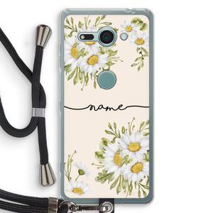 Daisies: Sony Xperia XZ2 Compact Transparant Hoesje met koord