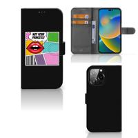 iPhone 14 Pro Max | Wallet Case | met Pasjes | Popart Princess