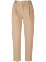 Enkellange broek in lyocellmix Van DAY.LIKE beige