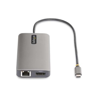 Hub USB Startech 154B-USBC-MULTIPORT Grijs 100 W