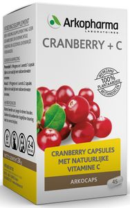 Arkocaps Cranberry + C Capsules 45st