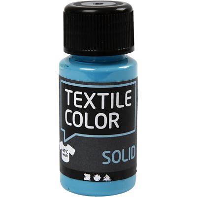 Creativ Company Textile color dekkende textielverf - turquoiseblauw, 50ml