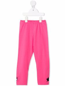 Chiara Ferragni Kids legging à étoiles imprimées - Rose