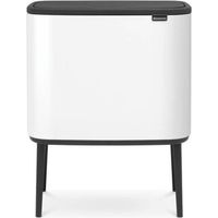 Brabantia Bo Touch prullenbak - 36 L - wit