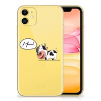 Apple iPhone 11 Telefoonhoesje met Naam Cow