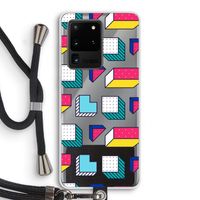 8-bit N°7: Samsung Galaxy S20 Ultra Transparant Hoesje met koord