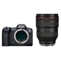 Canon EOS R5 systeemcamera Zwart + RF 28-70mm f/2.0L + EF-adapter