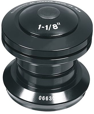 Ergotec balhoofd a-head 1.1/8 zwart 28.6/34.0/30.0 cardridge
