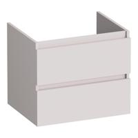 Brauer Joy - Onderkast - 60 cm - met 2 Softclose Lades Greeploos en 1 Sifon Uitsparing - Mat Zand