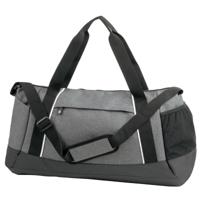 Sporttas/weekendtas Oslo - 45 liter - grijs/zwart/wit - 52 x 31 x 29 cm - Reistas