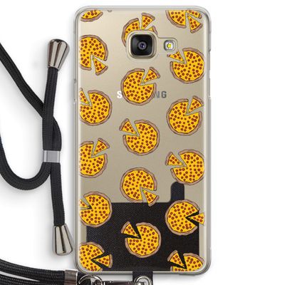 You Had Me At Pizza: Samsung Galaxy A5 (2016) Transparant Hoesje met koord