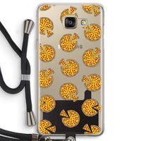 You Had Me At Pizza: Samsung Galaxy A5 (2016) Transparant Hoesje met koord