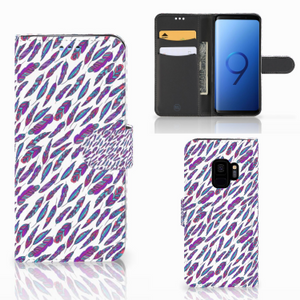 Samsung Galaxy S9 Telefoon Hoesje Feathers Color