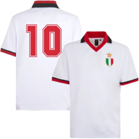 AC Milan Retro Voetbalshirt Champions League Finale 1993-1994 + 10 (Sa