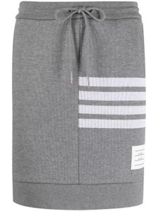 Thom Browne minijupe à 4 bandes signature - Gris