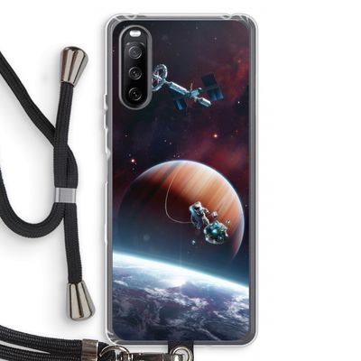 Examiner: Sony Sony Xperia 10 III Transparant Hoesje met koord