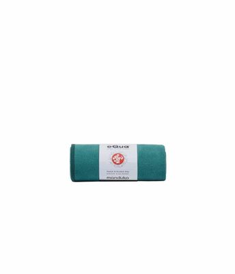 Manduka eQua Yoga Handdoek - Tropical Surf (Klein)