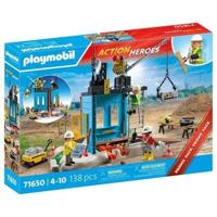 PLAYMOBIL - 71650 - Arbeiders en bouwplaats