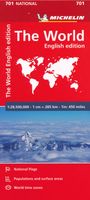 Wegenkaart - landkaart 701 The world - Wereld | Michelin