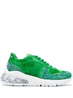 Philipp Plein baskets Runner cloutées - Vert