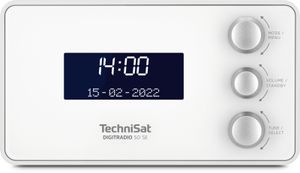 TechniSat DIGITRADIO 50 SE Persoonlijk Digitaal Wit