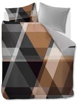 Kardol Dekbedovertrek Dilate Grey-Lits-jumeaux (240 x 200/220 cm)