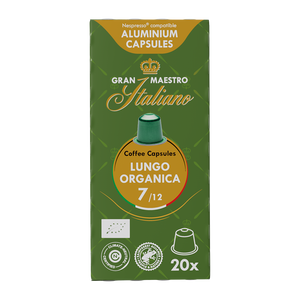 Gran Maestro Italiano - Lungo Organica (Organic) - 20 cups