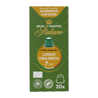 Gran Maestro Italiano - Lungo Organica (Organic) - 20 cups