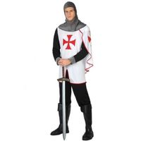 Middeleeuwse kruistocht ridder verkleed kostuum voor heren - thumbnail