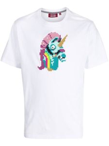 Mostly Heard Rarely Seen 8-Bit t-shirt Unicorn à anches courtes - Blanc