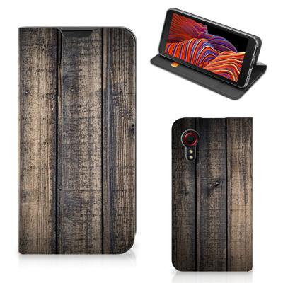 Samsung Galaxy Xcover 5 Book | Wallet Case | Steigerhout