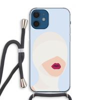 Incognito: iPhone 12 Transparant Hoesje met koord