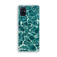 Weerkaatsing water: Galaxy A51 4G Transparant Hoesje