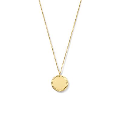 Ketting Rondje geelgoud 0,8 mm 41-44 cm