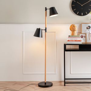 Leitmotiv Vloerlamp Rubi 150cm - Zwart