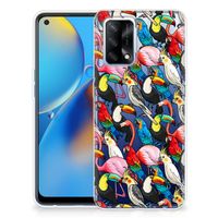 OPPO A74 4G TPU Hoesje Birds