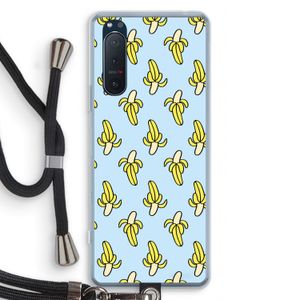 Bananas: Sony Xperia 5 II Transparant Hoesje met koord