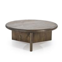 By-Boo Salontafel 'Leoti' Mangohout, 80cm, kleur Bruin