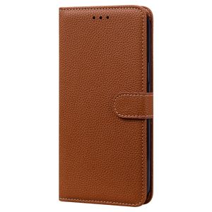 Xiaomi 12 Pro hoesje - Bookcase - Koord - Pasjeshouder - Portemonnee - Camerabescherming - Kunstleer - Bruin